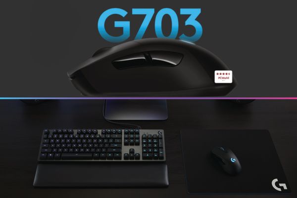 Logitech G703 vs G703 Hero Wireless Mouse Comparison